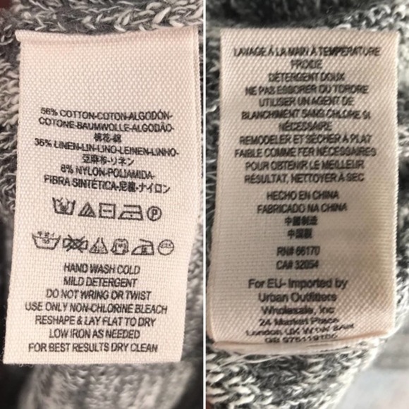 Free People Gotham Wrap Cross Over Linen Knit Top - Picture 8 of 8